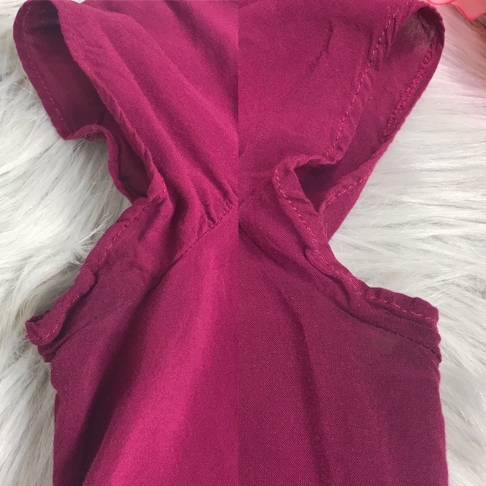 Cooperative Trapeze Raspberry Mini Dress - Picture 7 of 7